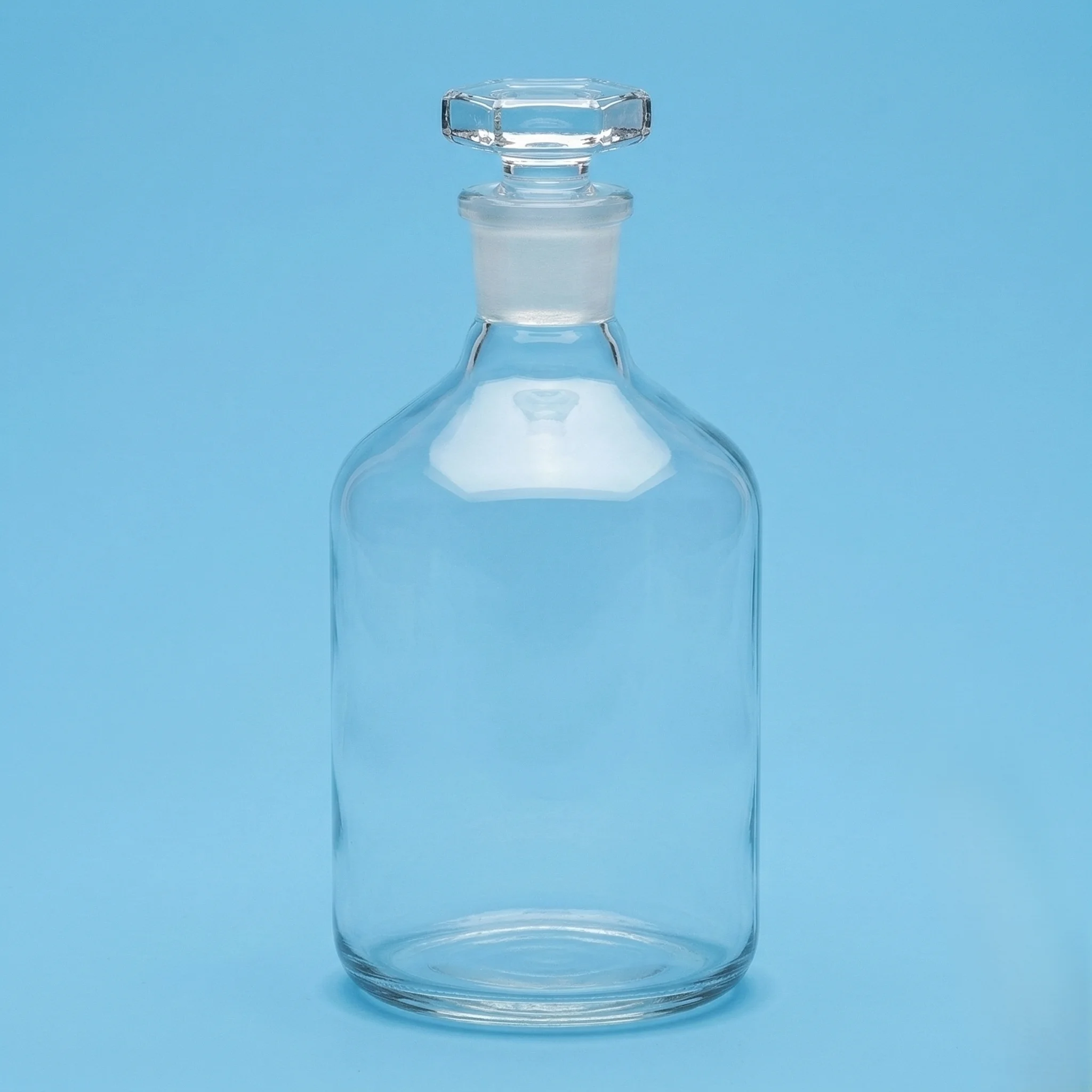 Reagent Bottle Narrow Mouth Hexagonal Hollow Stopper