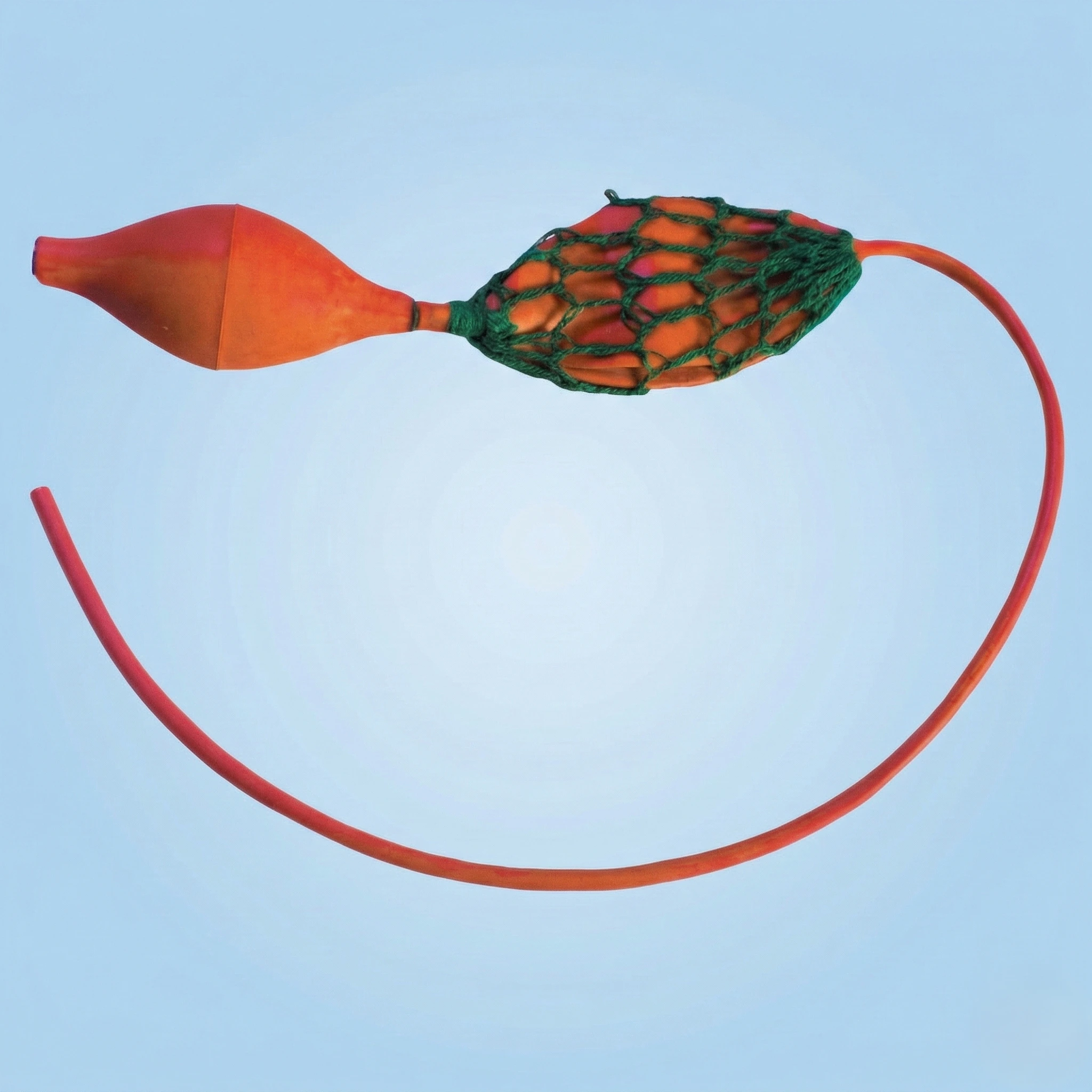 Rubber Bellow Aspirator with Cotton Net for Burette Filling